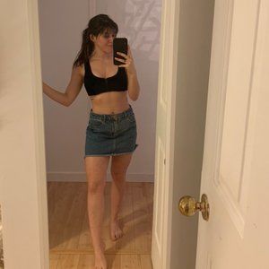 Forever 21 Blue Jean Skirt